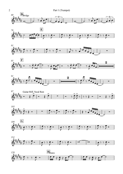 Billie Jean, Wedding Band Arrangement (Horns + Rhythm)