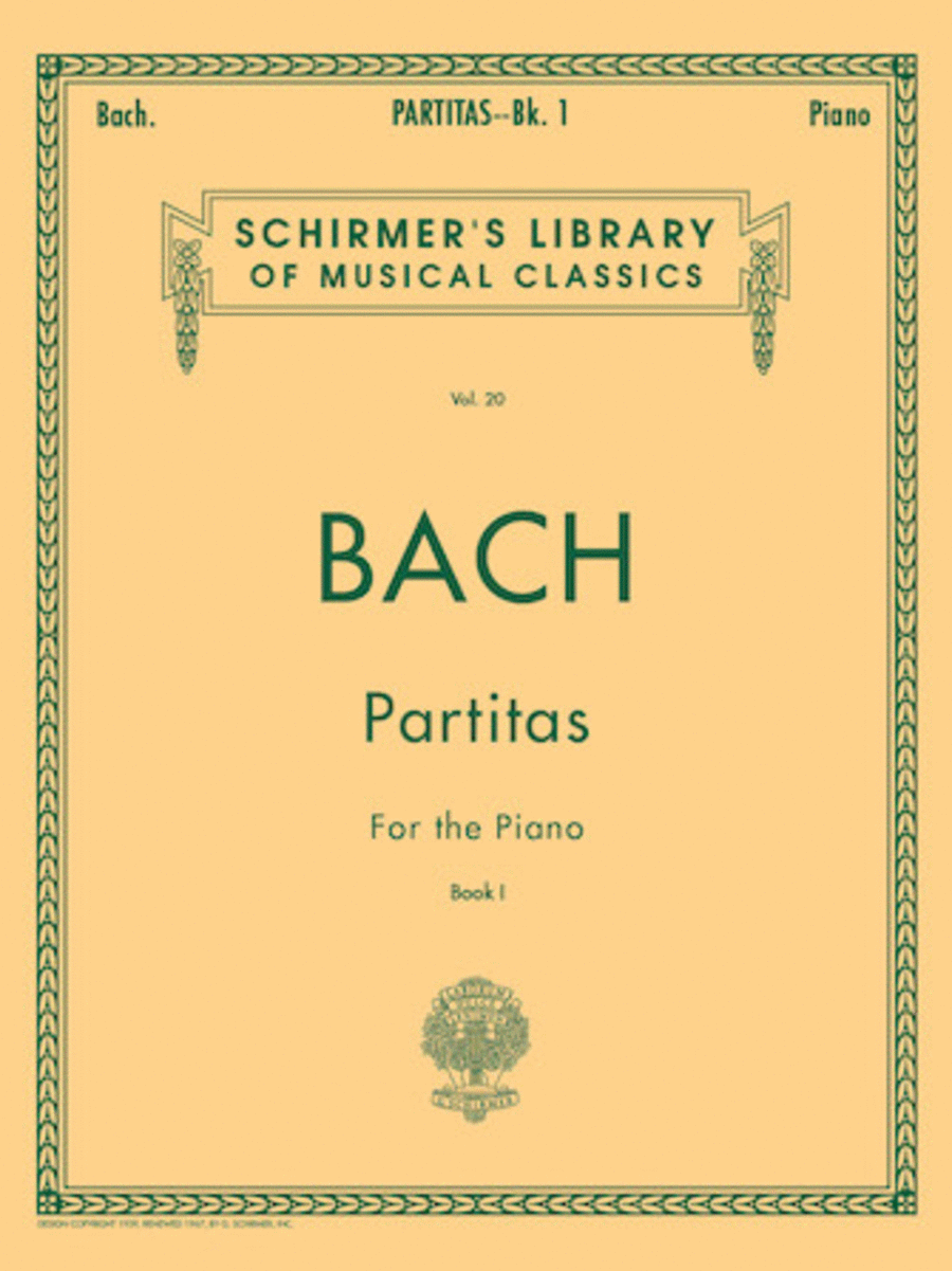Partitas – Book 1 Piano Solo scores gallery preview page 1
