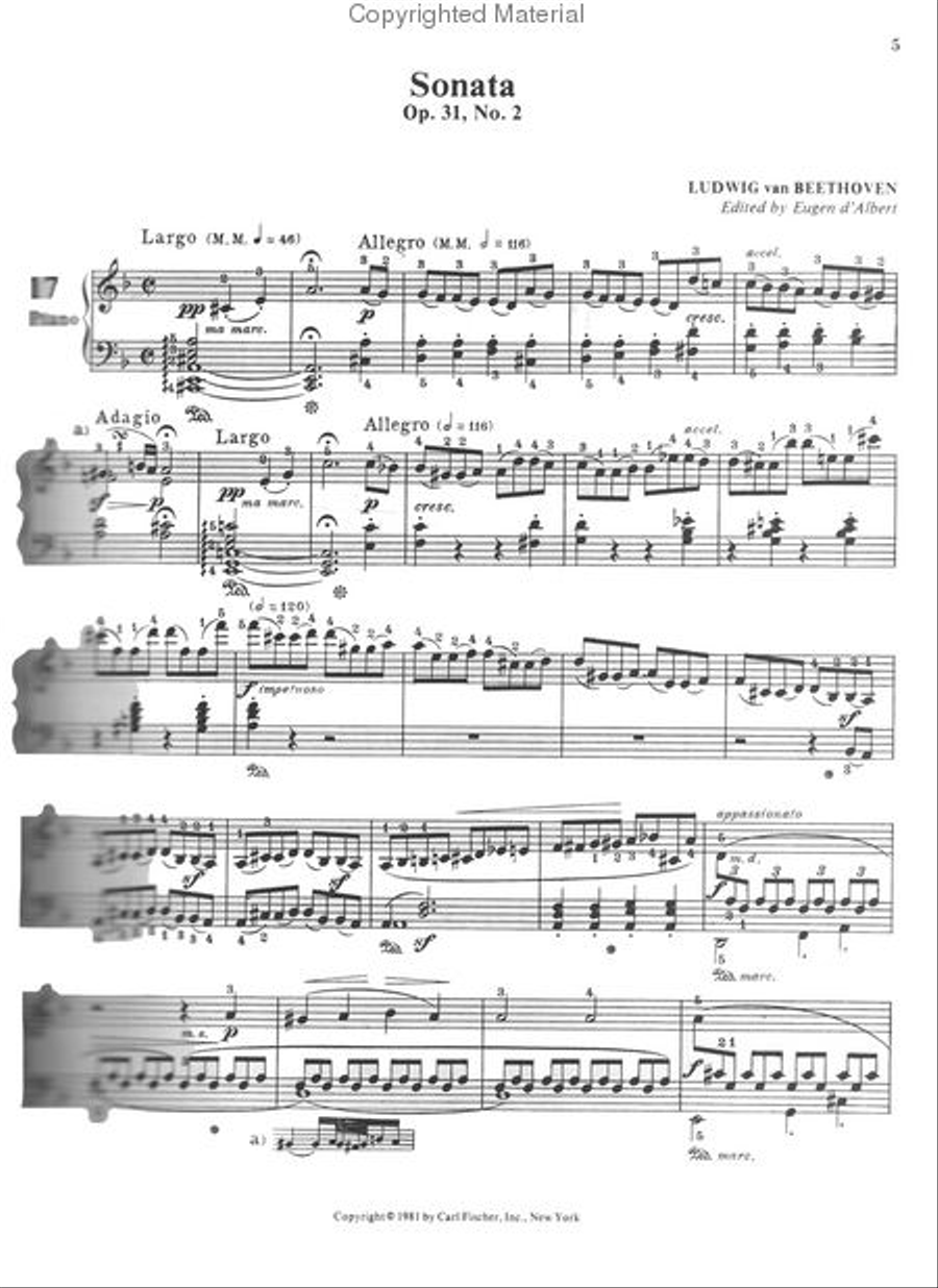 Sonatas Piano Solo scores gallery preview page 2