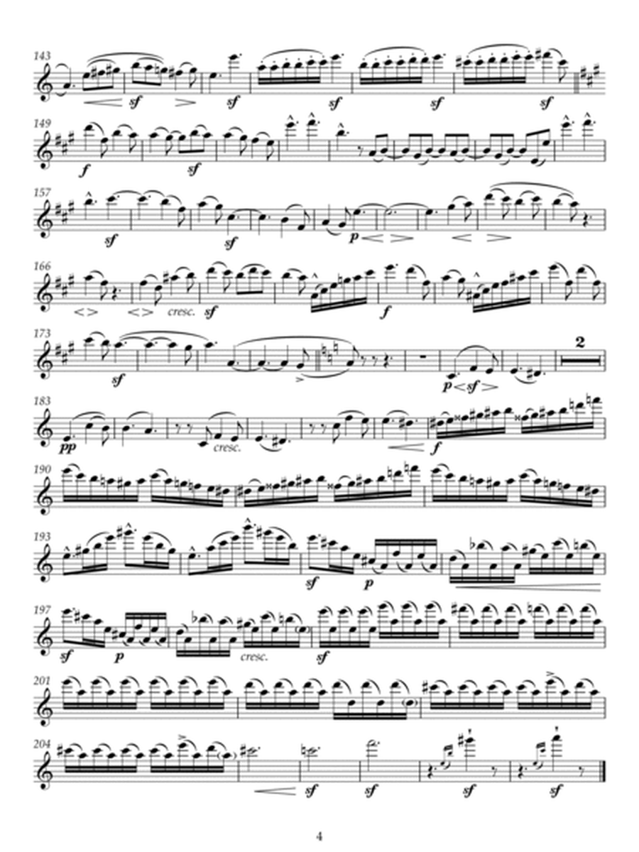 Schumann Sonata op. 105 for Flute and Piano