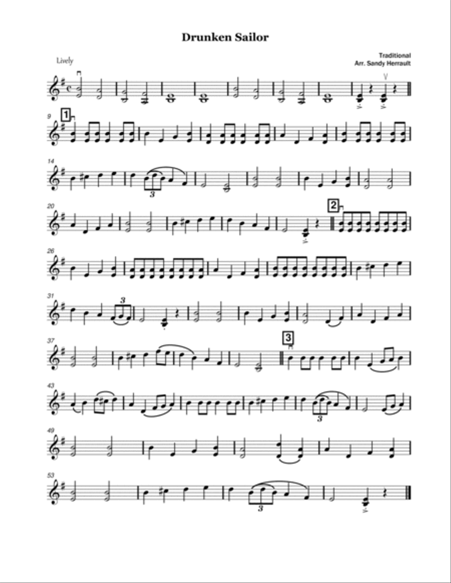 Irish Songs for Solo Violin Violin Solo scores gallery preview page 4