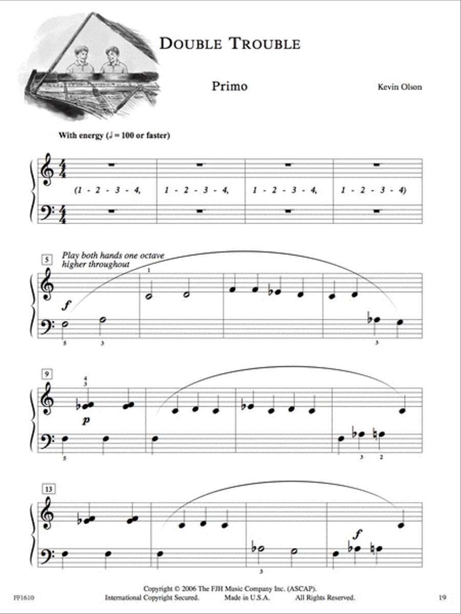 In Recital Duets Piano Method scores gallery preview page 4