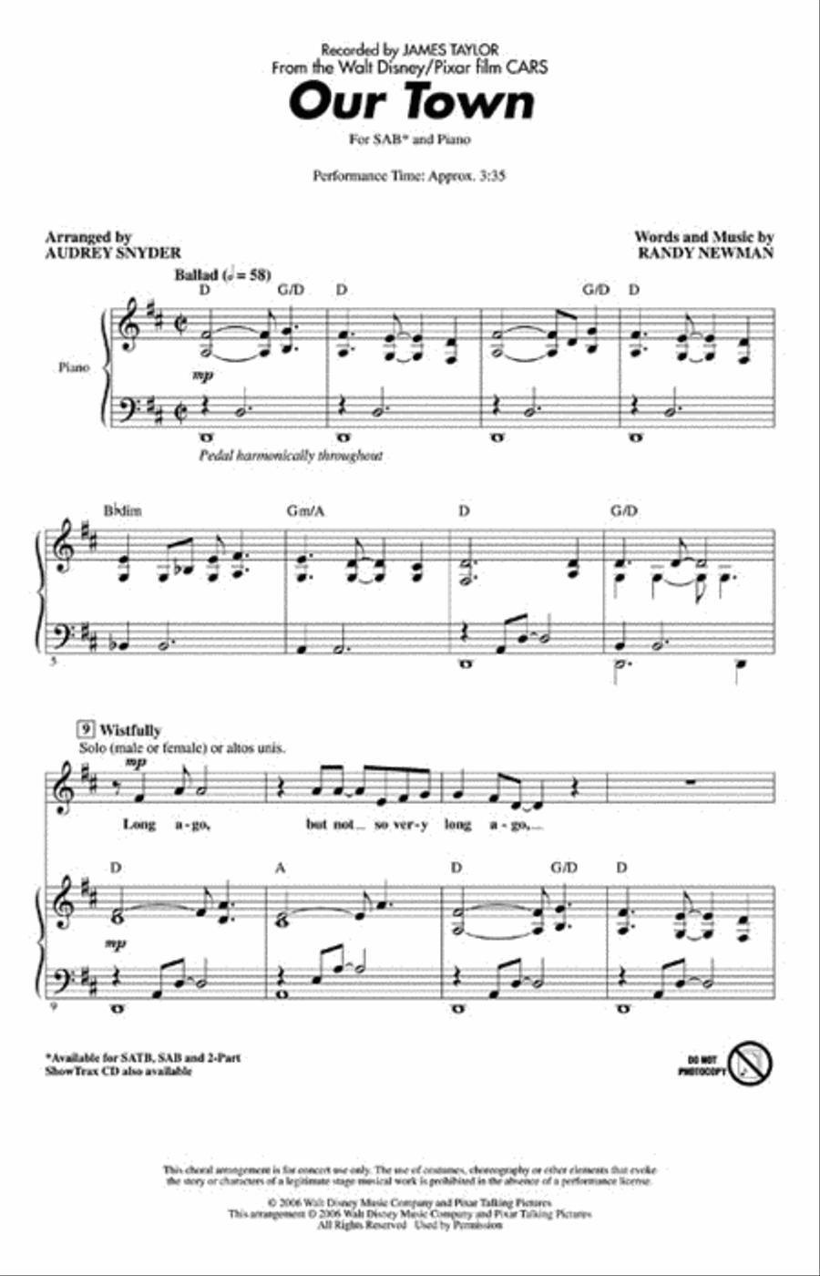 Our Town 3-Part scores gallery preview page 2