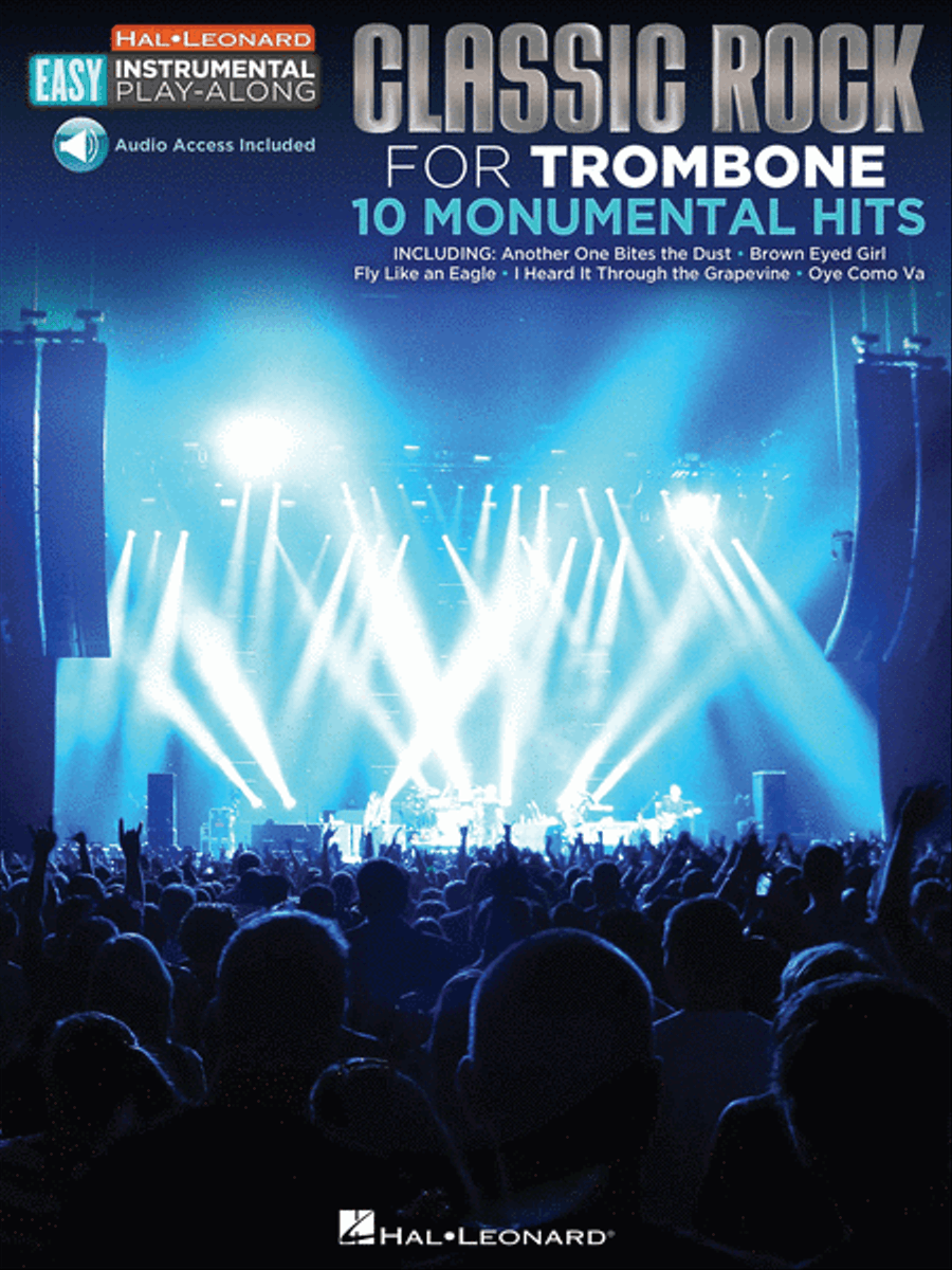 Classic Rock - 10 Monumental Hits Trombone Solo scores gallery preview page 1