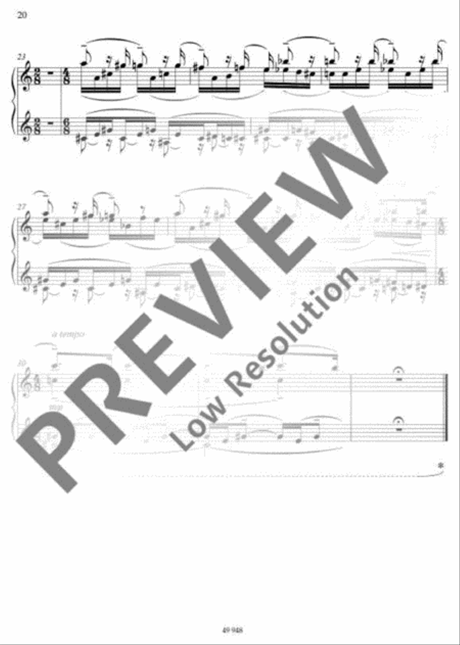 Luces and Sombras Piano Solo scores gallery preview page 21