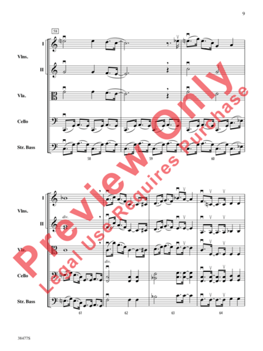 Western Skies String Orchestra scores gallery preview page 10