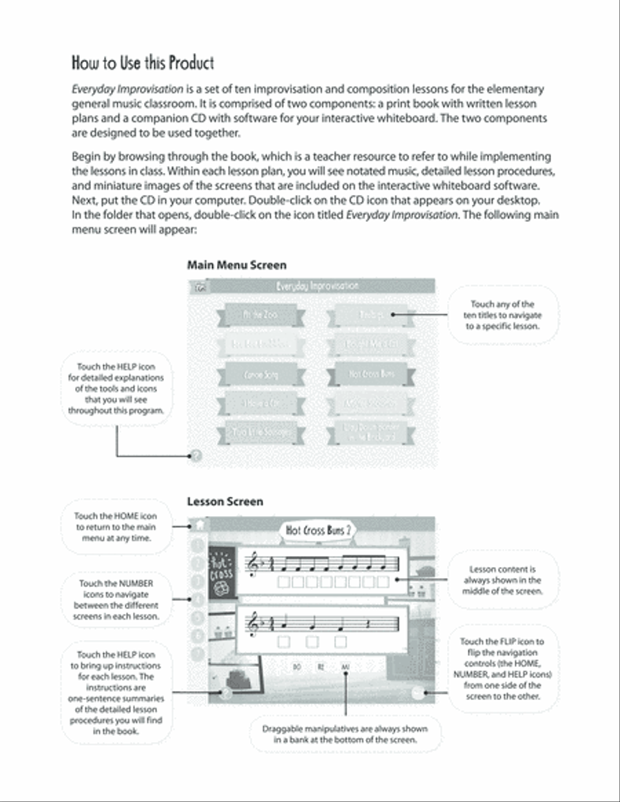 Everyday Improvisation Everyday Improvisation Electronic Media scores gallery preview page 9