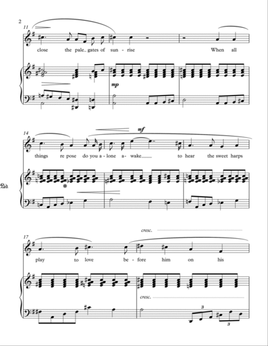 At That Hour Tenor Voice scores gallery preview page 2
