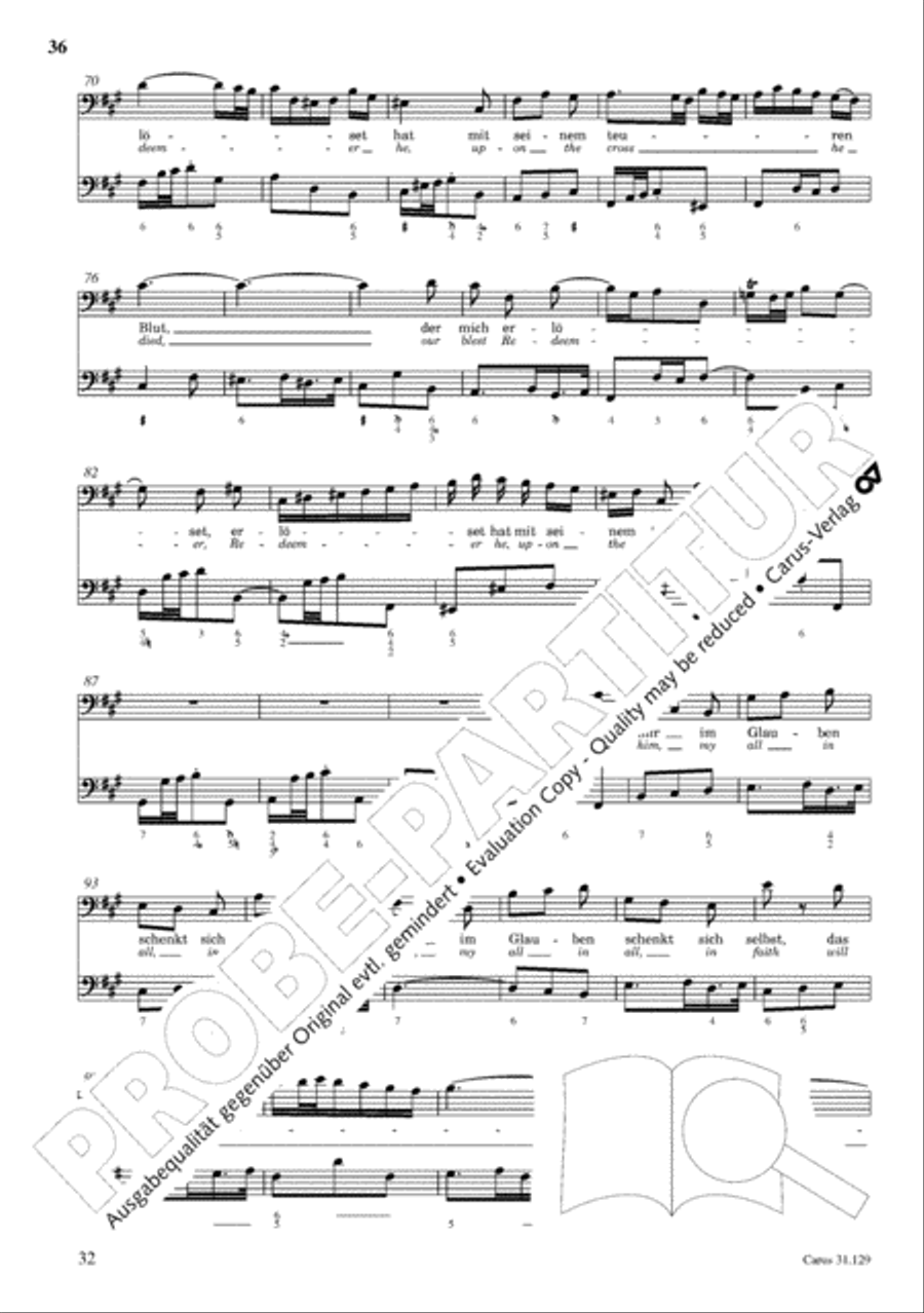 The Complete Sacred Vocal Works (Das geistliche Vokalwerk) Voice scores gallery preview page 37