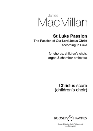 Book cover for St. Luke Passion