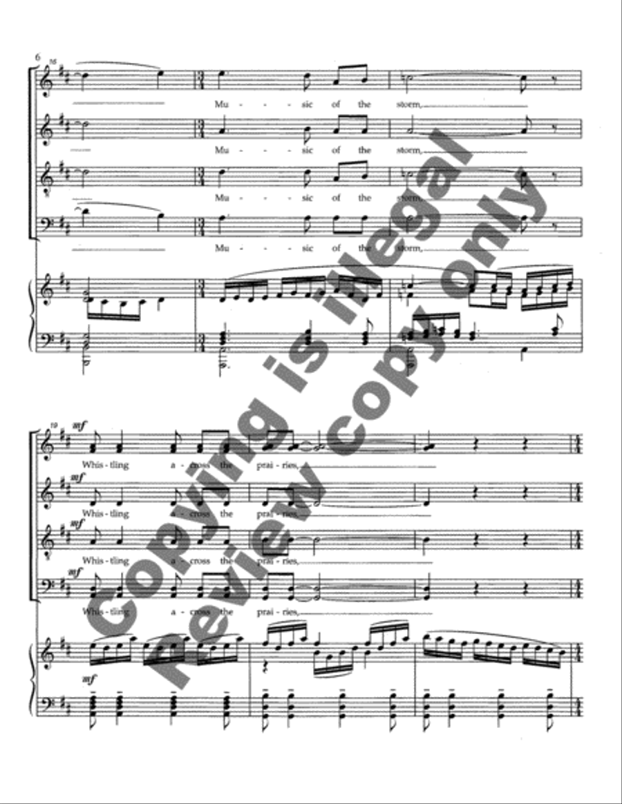 A Festival Song Divisi scores gallery preview page 5