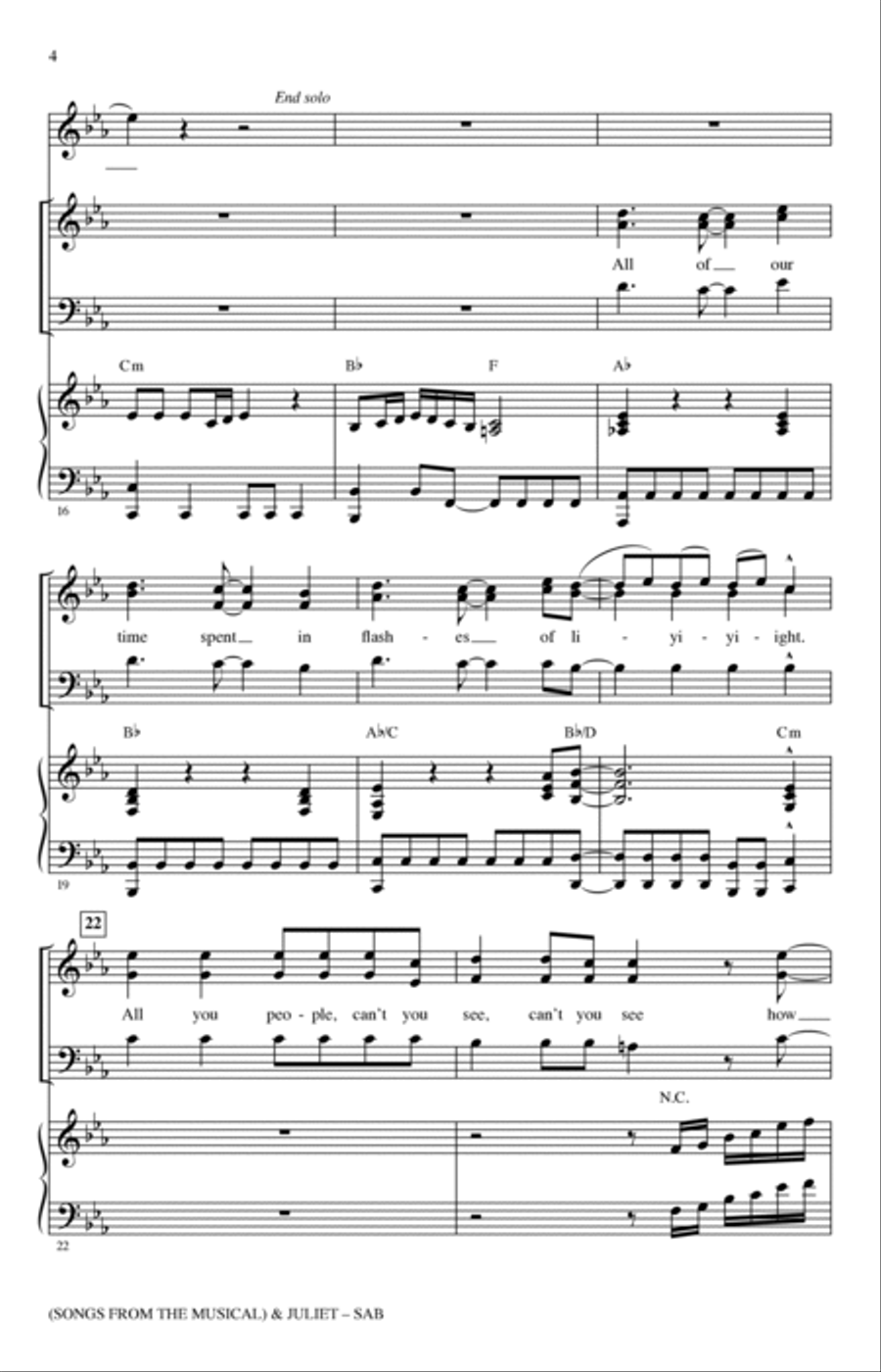 Songs from the Musical 