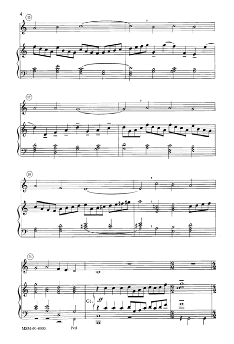 A Mighty Fortress 3-Part scores gallery preview page 3