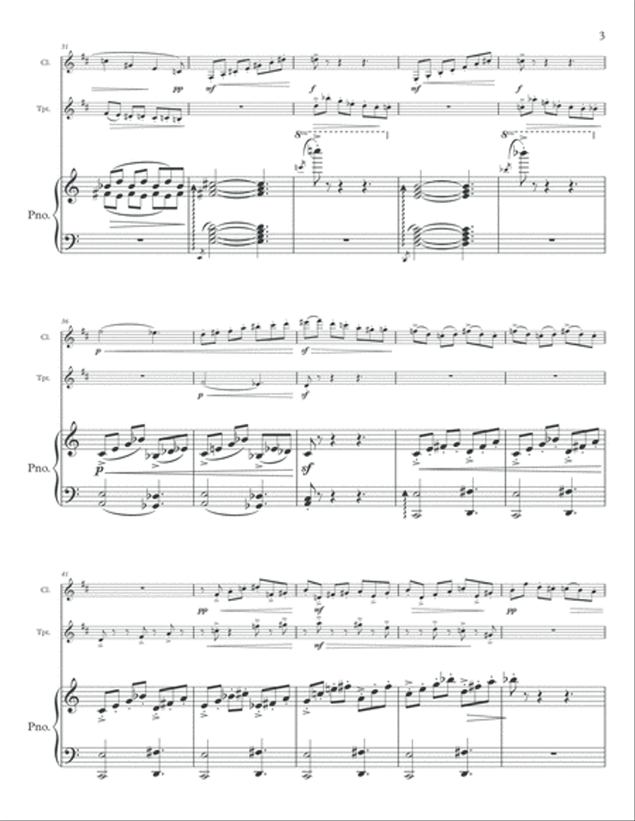 The Four Seasonings Clarinet scores gallery preview page 4