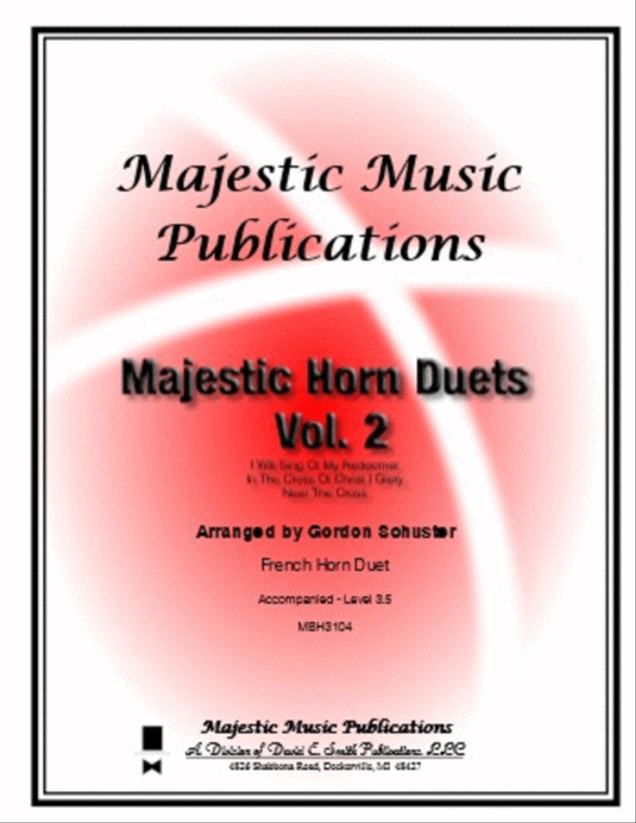 Majestic Horn Duets, Vol. 2 Brass Duet scores gallery preview page 1