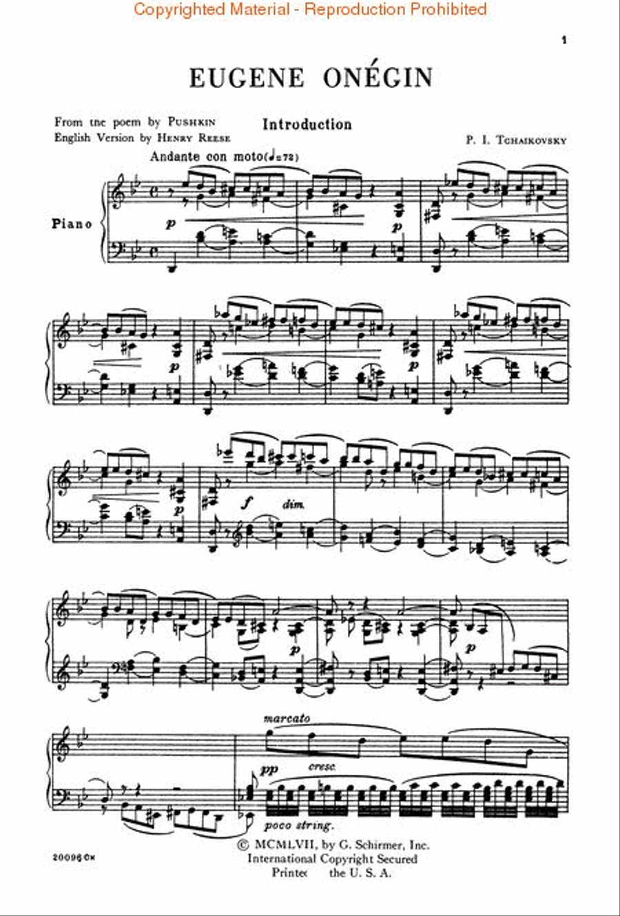 Eugene Onegin Voice scores gallery preview page 2