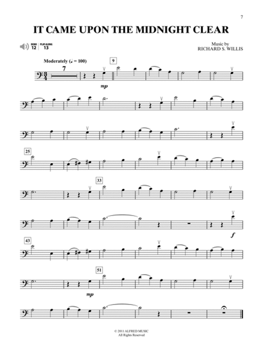 Easy Christmas Carols Instrumental Solos for Strings image number null