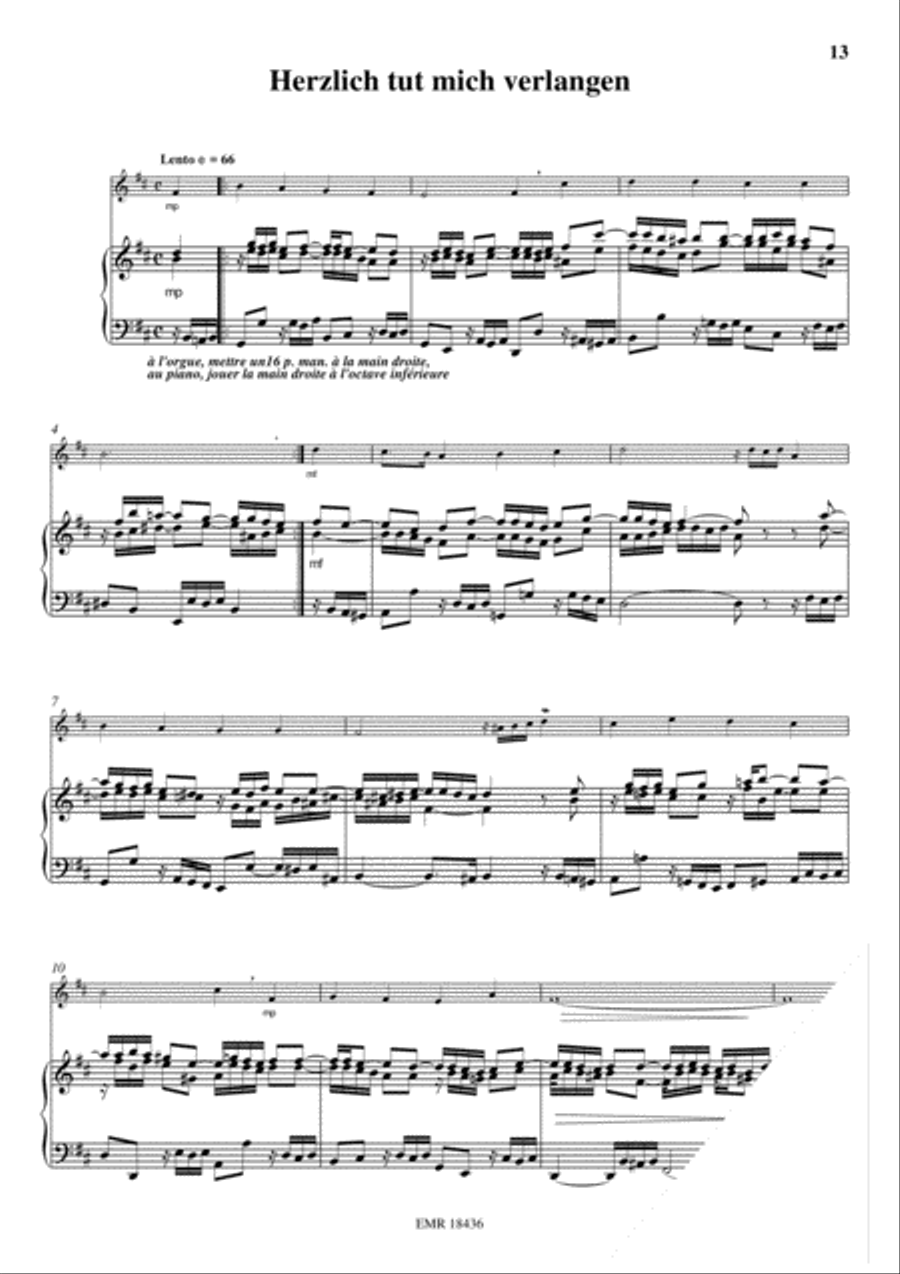 15 Preludes Organ scores gallery preview page 10