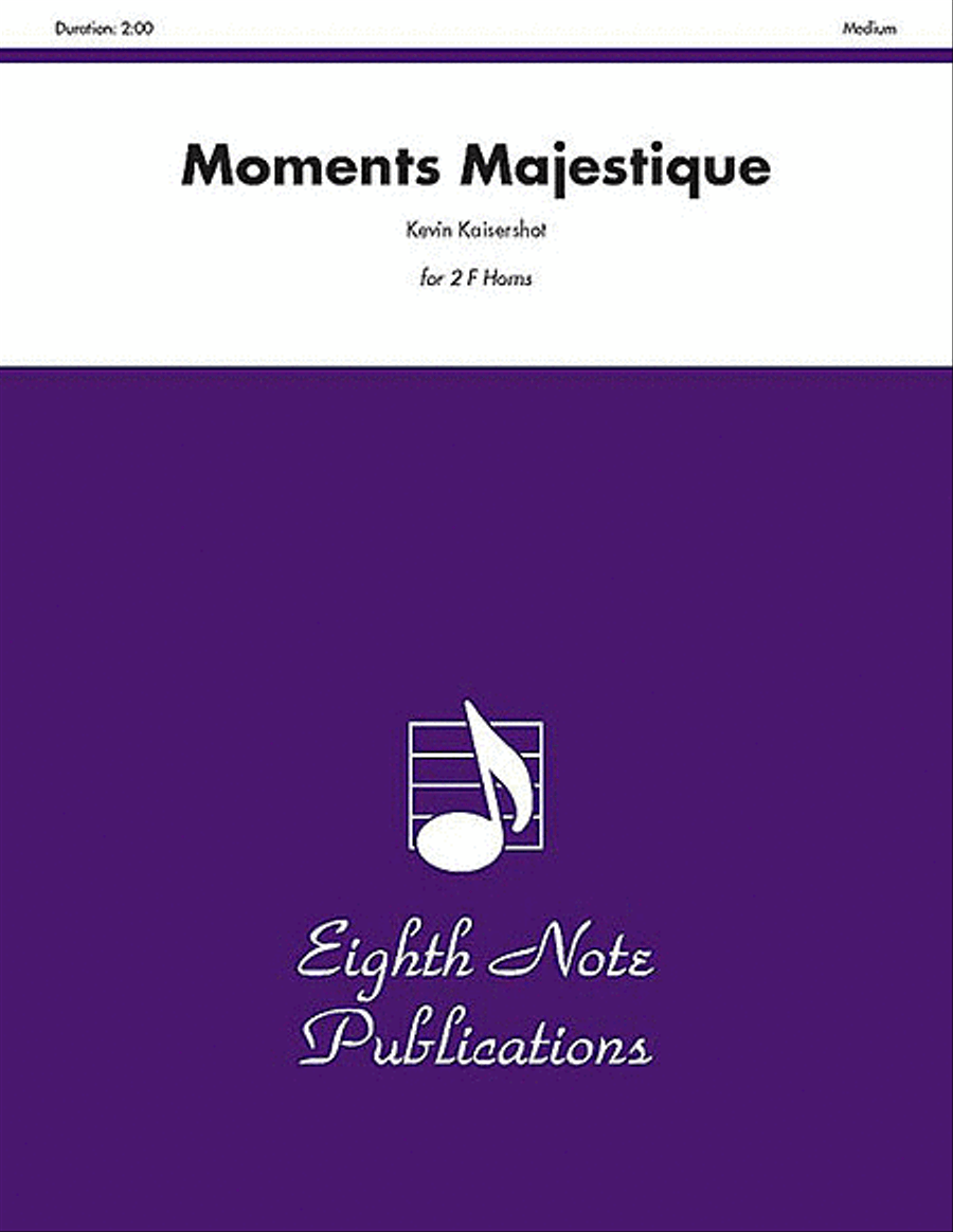 Moments Majestique Moments Majestique Small Ensemble scores gallery preview page 1