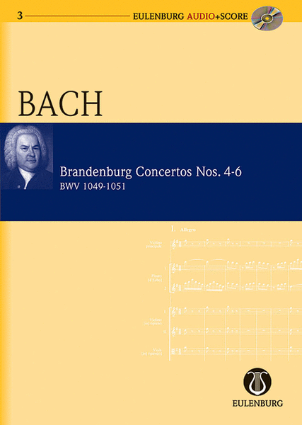 Brandenburg Concertos 4-6 BWV 1049/1050/1051 image number null