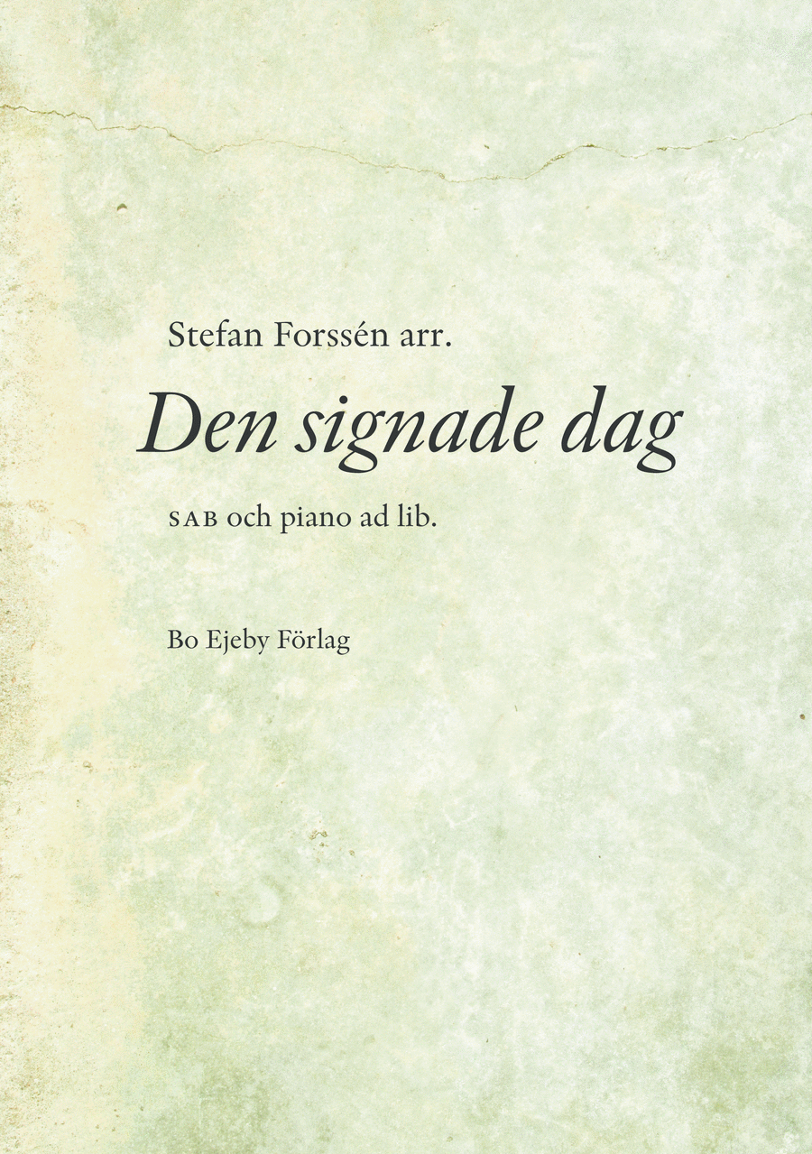 Den signade dag Den signade dag 3-Part scores gallery preview page 1