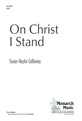 Book cover for On Christ, I Stand
