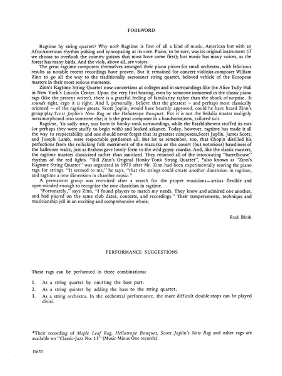 Ragtime Favorites for Strings String Orchestra scores gallery preview page 7