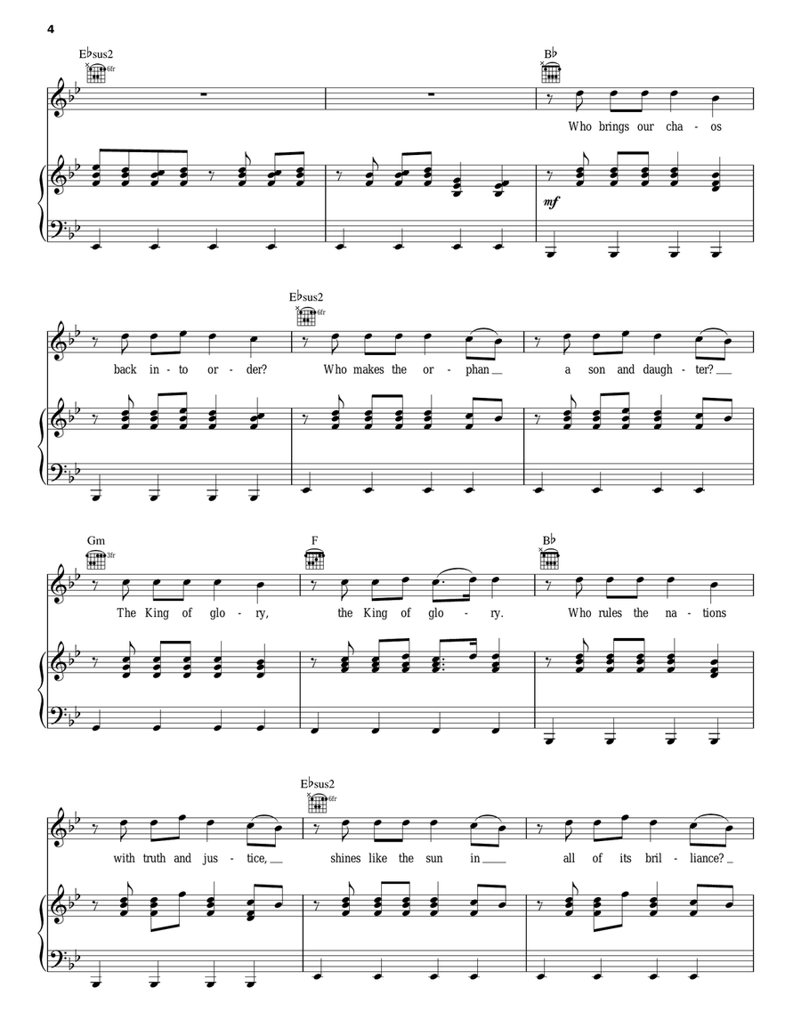 This Is Amazing Grace Piano, Vocal, Guitar scores gallery preview page 4