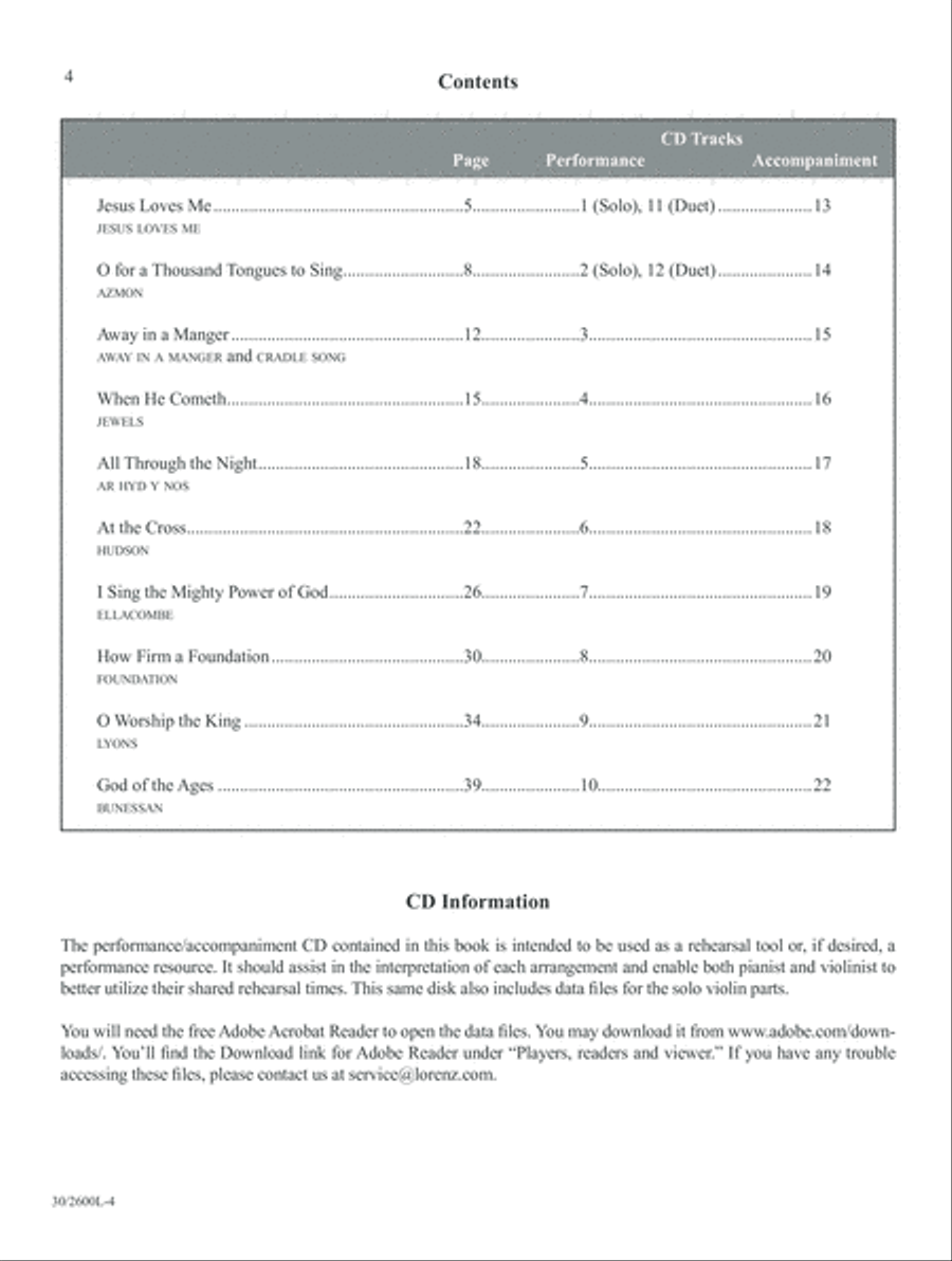 Worship the King Violin Solo scores gallery preview page 4