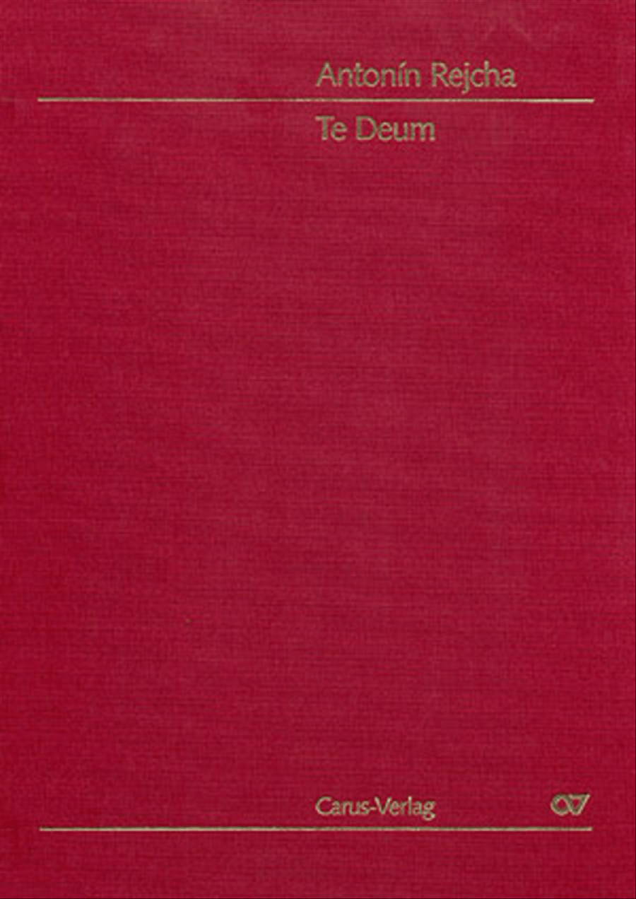 Te Deum 4-Part scores gallery preview page 1
