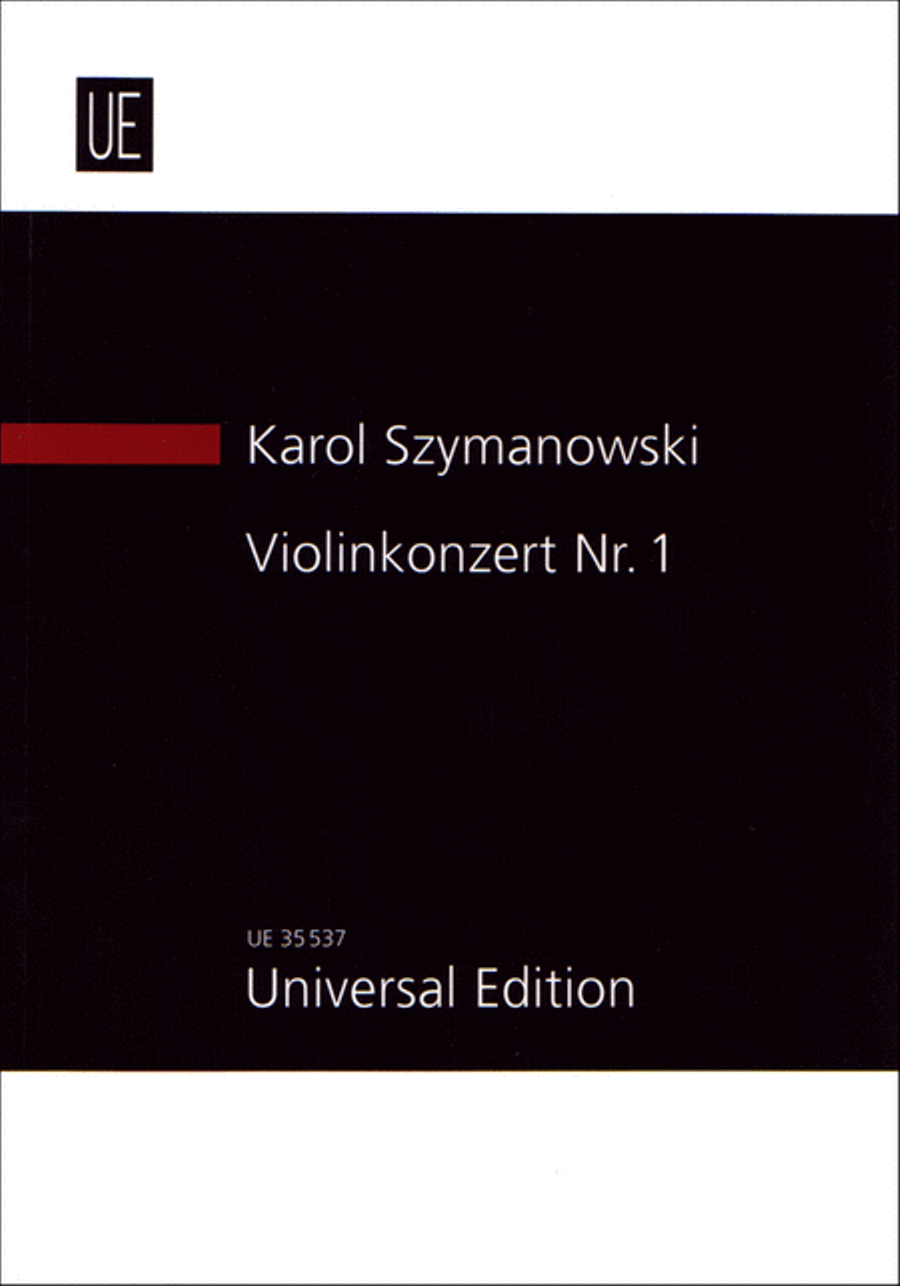 Violinkonzert No. 1 Orchestra scores gallery preview page 1
