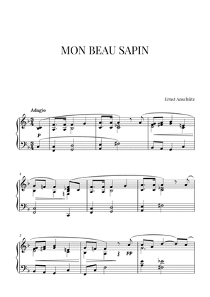 Book cover for Mon Beau Sapin for Piano