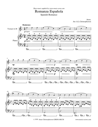 Spanish Romance - Trumpet and Piano