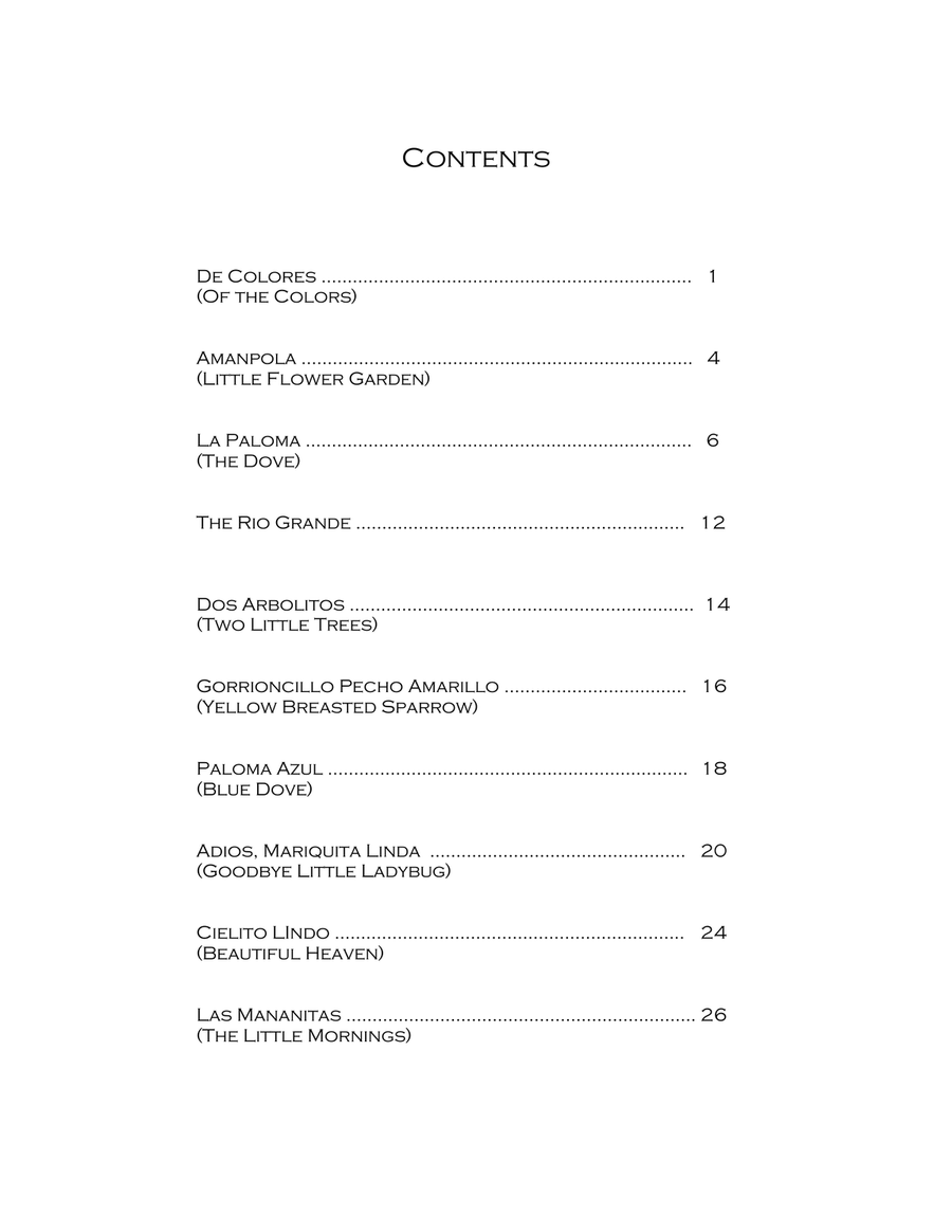 Two Minute Duos: Mexican Melodies Chamber Orchestra scores gallery preview page 5