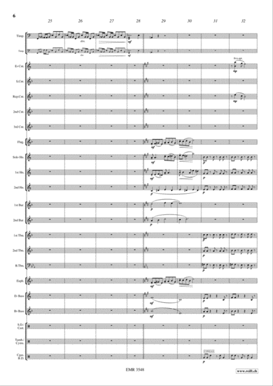 Timpanissimo Brass Band scores gallery preview page 7