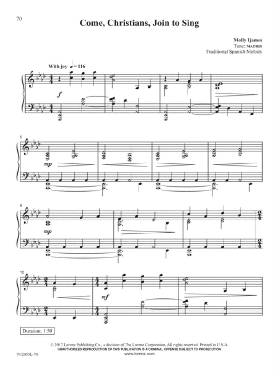 The Church Pianist's Library, Vol. 21 Piano Solo scores gallery preview page 40