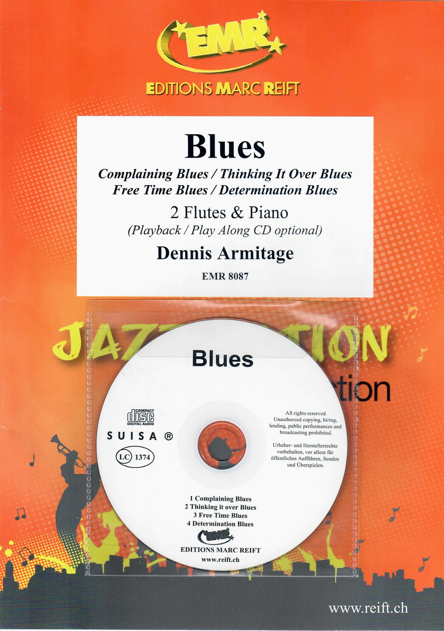 Blues Flute Duet scores gallery preview page 1