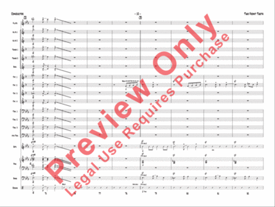 Two Front Teeth Jazz Ensemble scores gallery preview page 33