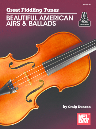 Book cover for Great Fiddling Tunes - Beautiful American Airs & Ballads