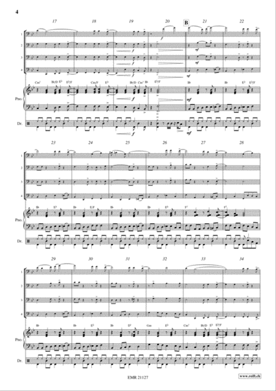 Kumbaya Cello scores gallery preview page 4