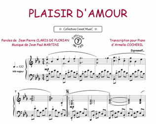 Plaisir d'amour (Collection Crock'Music)