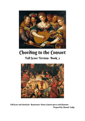 Book cover for Chording to Consort Full Score Version with chords Book 2 - Score Only