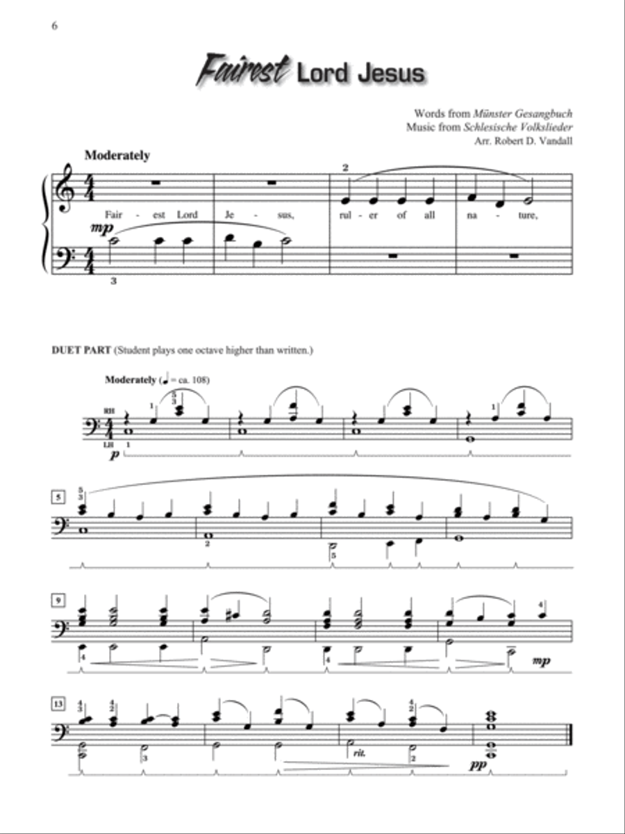 Play Hymns, Book 1 Play Hymns, Book 1 Easy Piano scores gallery preview page 7