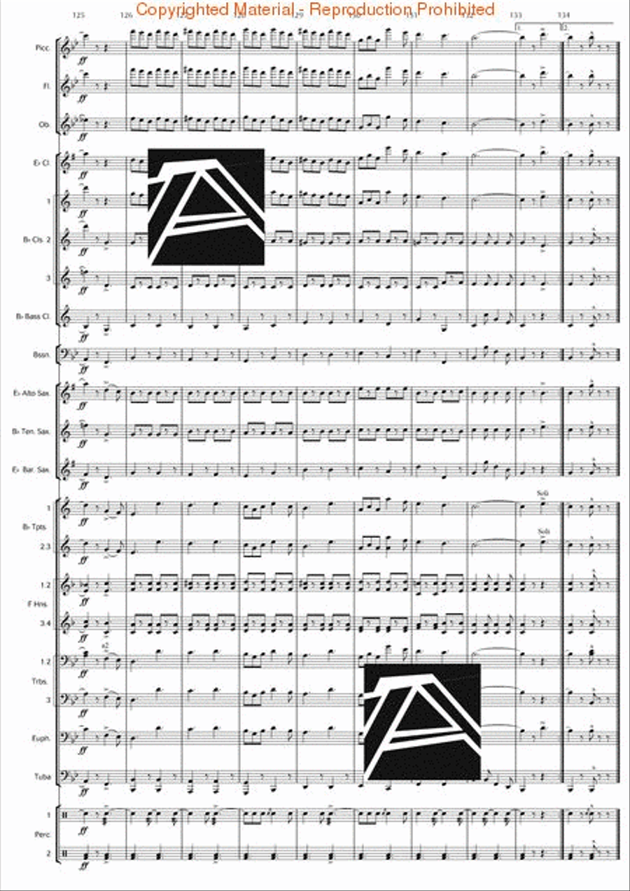 The Wind in the Willows Concert Band scores gallery preview page 15