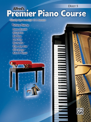Book cover for Premier Piano Course Duet, Book 5