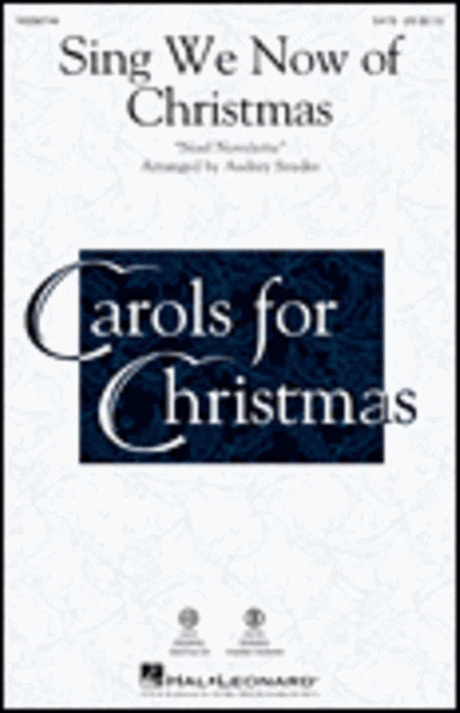 Sing We Now of Christmas 4-Part scores gallery preview page 1