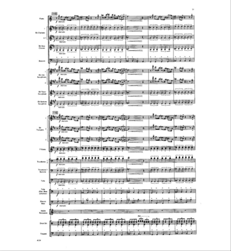Big Band Cavalcade Big Band scores gallery preview page 22