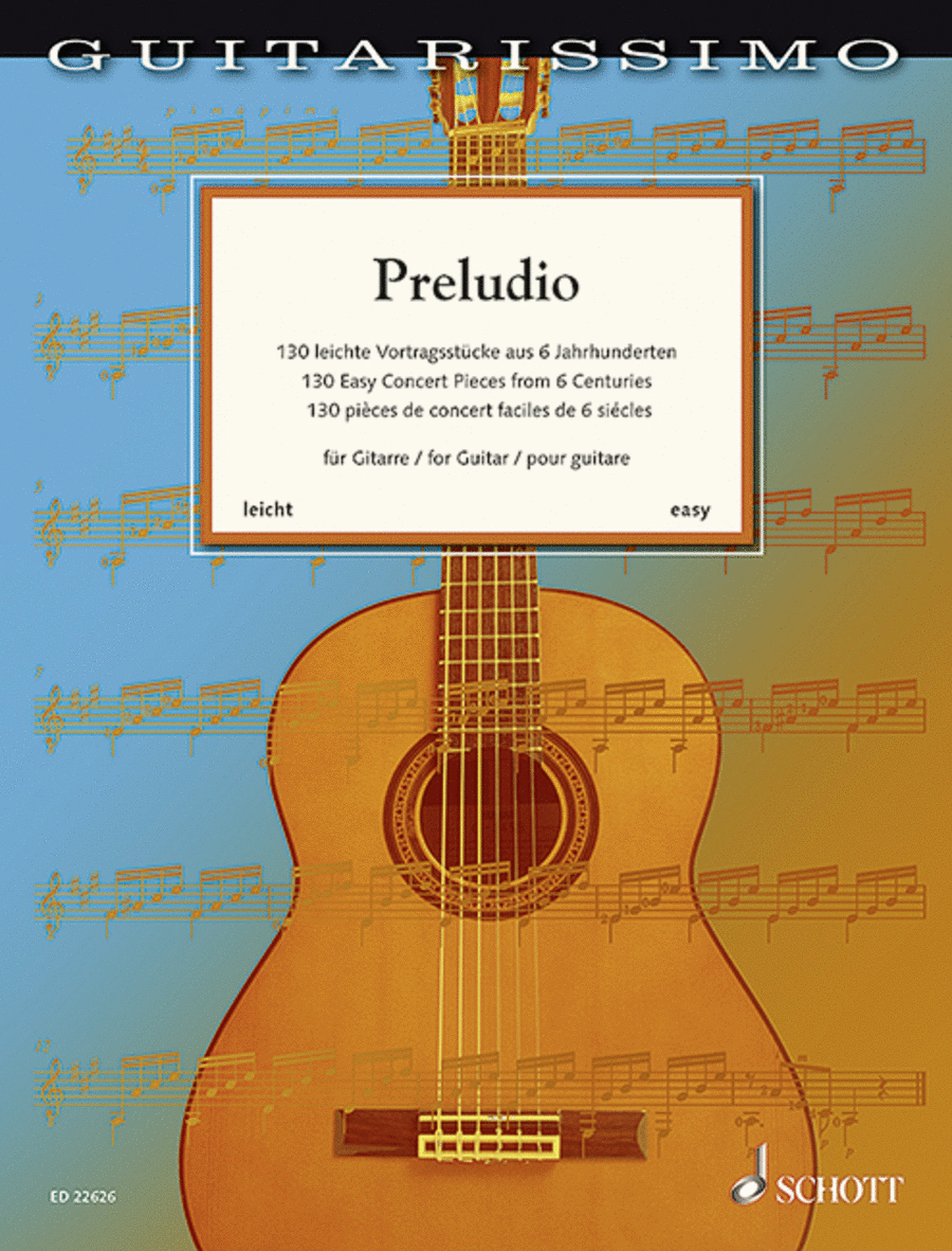 Preludio Classical Guitar scores gallery preview page 1