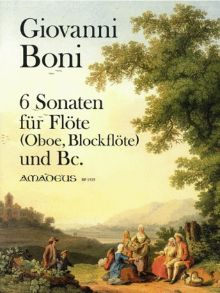 Sonatas for Flute and bc, 6
