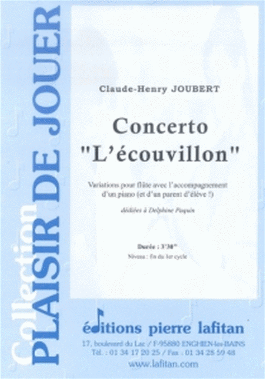 Concerto L'Ecouvillon Flute Solo scores gallery preview page 1
